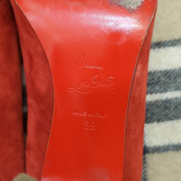 Christian Louboutin Red Pumps - Picture 5 of 8